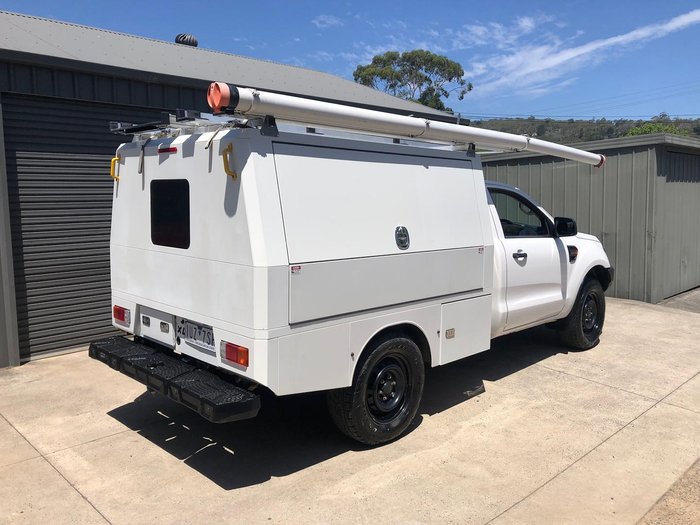2021 Ford Ranger XL PX MkIII MY21.75 4X4 Dual Range Arctic White