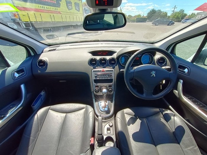 2012 Peugeot 308 Active T7 MY12 Bianca White