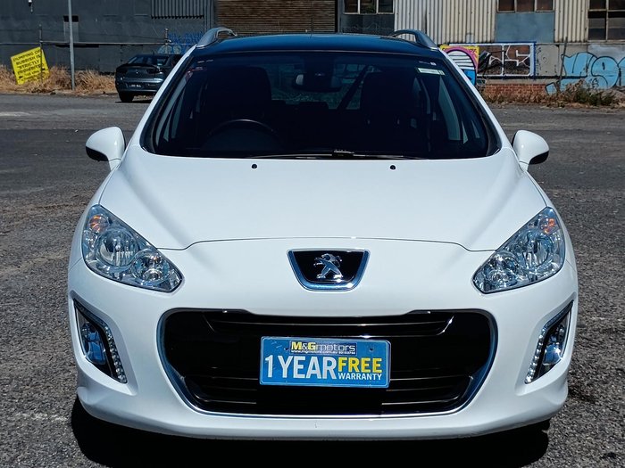 2012 Peugeot 308 Active T7 MY12 Bianca White