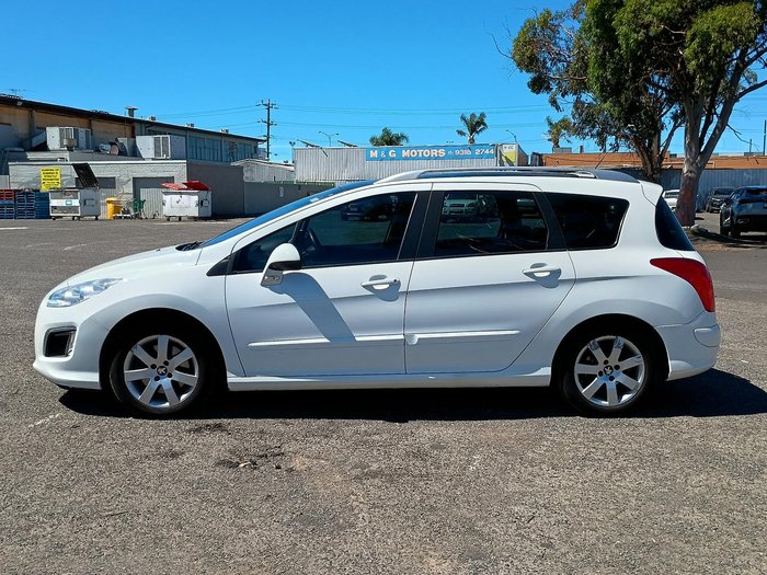 2012 Peugeot 308 Active T7 MY12 Bianca White