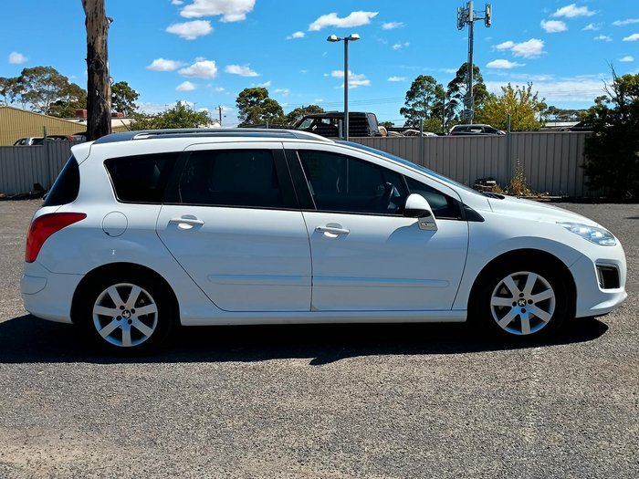 2012 Peugeot 308 Active T7 MY12 Bianca White