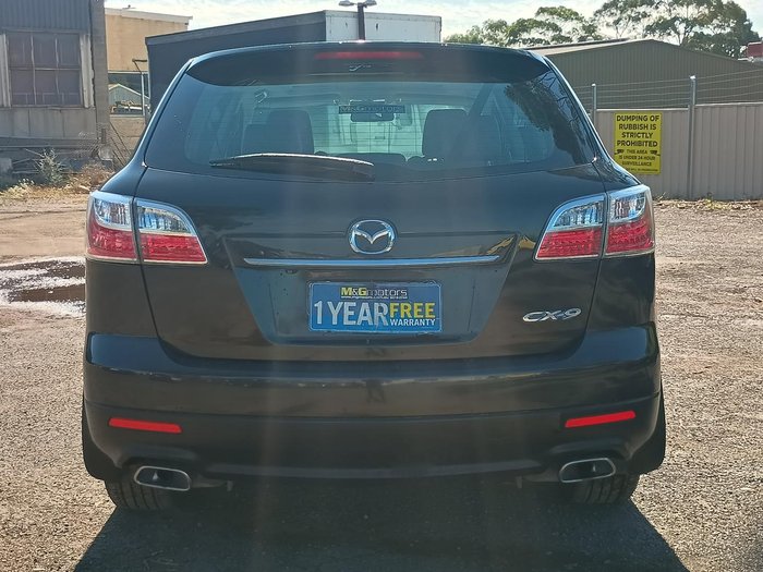 2010 Mazda CX-9 Luxury TB Series 4 MY11 Four Wheel Drive Sparkling Black