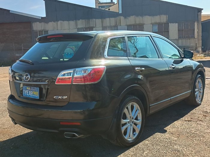2010 Mazda CX-9 Luxury TB Series 4 MY11 Four Wheel Drive Sparkling Black