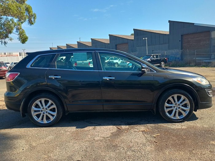 2010 Mazda CX-9 Luxury TB Series 4 MY11 Four Wheel Drive Sparkling Black