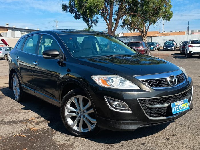 2010 Mazda CX-9 Luxury TB Series 4 MY11 Four Wheel Drive Sparkling Black