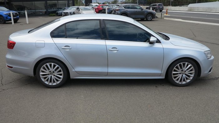 2011 Volkswagen Jetta 147TSI Highline 1B MY12 Reflex Silver