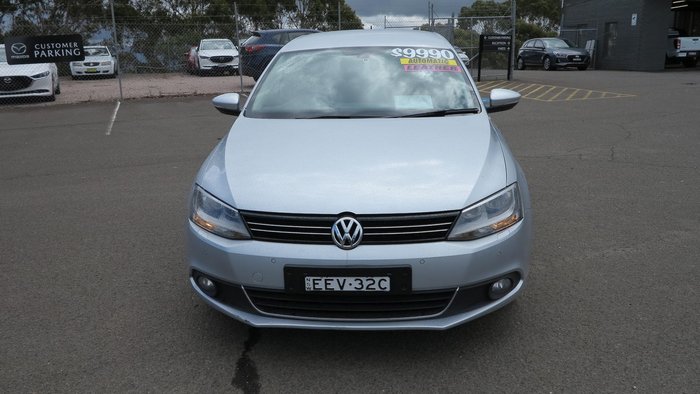 2011 Volkswagen Jetta 147TSI Highline 1B MY12 Reflex Silver