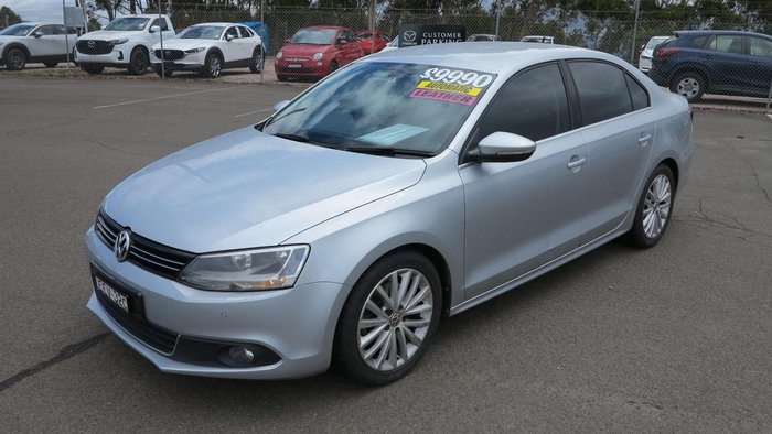 2011 Volkswagen Jetta 147TSI Highline 1B MY12 Reflex Silver
