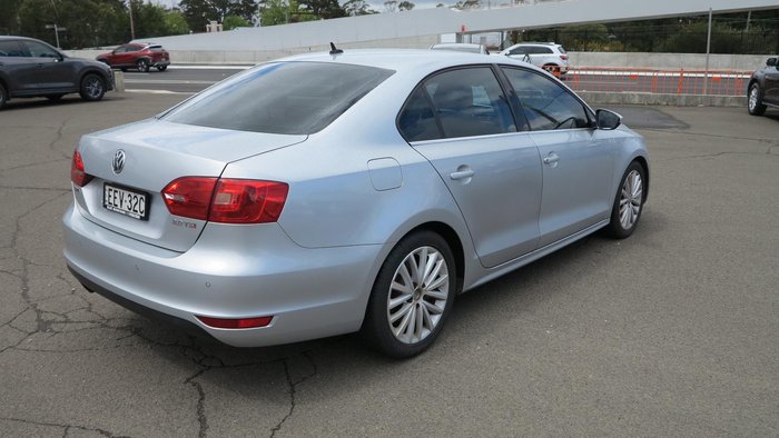 2011 Volkswagen Jetta 147TSI Highline 1B MY12 Reflex Silver