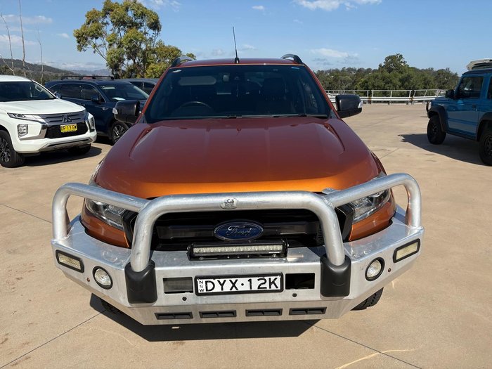 2016 Ford Ranger Wildtrak PX MkII 4X4 Dual Range Pride Orange