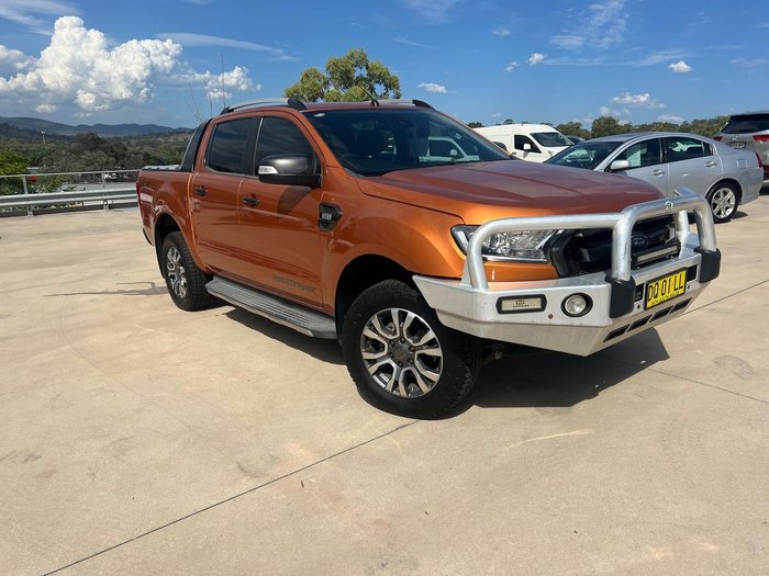2016 Ford Ranger Wildtrak PX MkII 4X4 Dual Range Pride Orange