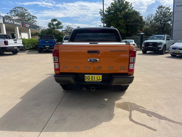 2016 Ford Ranger Wildtrak PX MkII 4X4 Dual Range Pride Orange
