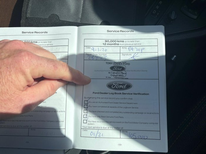 2016 Ford Ranger Wildtrak PX MkII 4X4 Dual Range Pride Orange