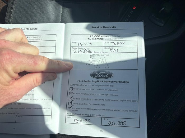 2016 Ford Ranger Wildtrak PX MkII 4X4 Dual Range Pride Orange