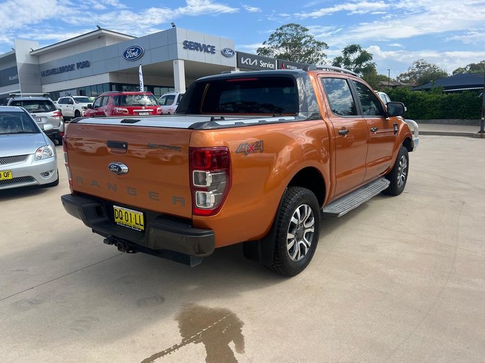 2016 Ford Ranger Wildtrak PX MkII 4X4 Dual Range Pride Orange