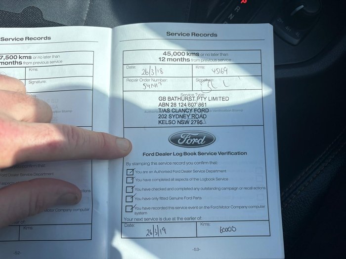 2016 Ford Ranger Wildtrak PX MkII 4X4 Dual Range Pride Orange