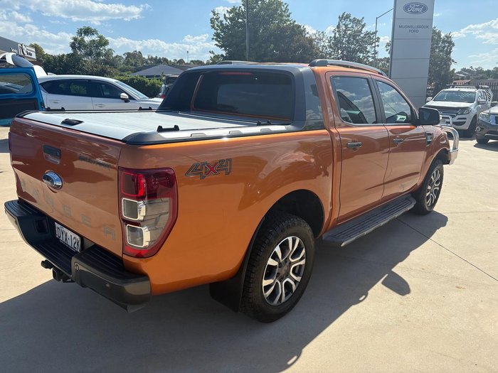 2016 Ford Ranger Wildtrak PX MkII 4X4 Dual Range Pride Orange