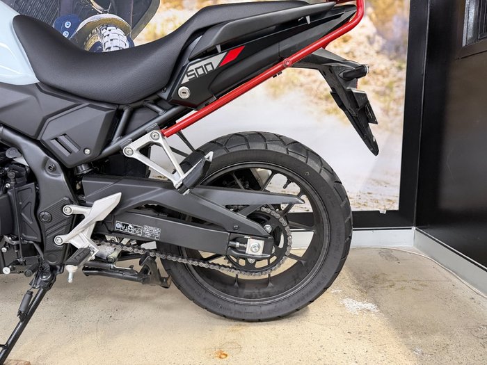 2024 Honda CB500XA (NX500) WHITE