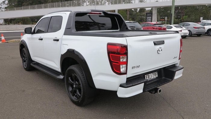 2021 Mazda BT-50 SP TF 4X4 Dual Range Ice White