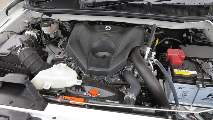 2021 Mazda BT-50 SP TF 4X4 Dual Range Ice White