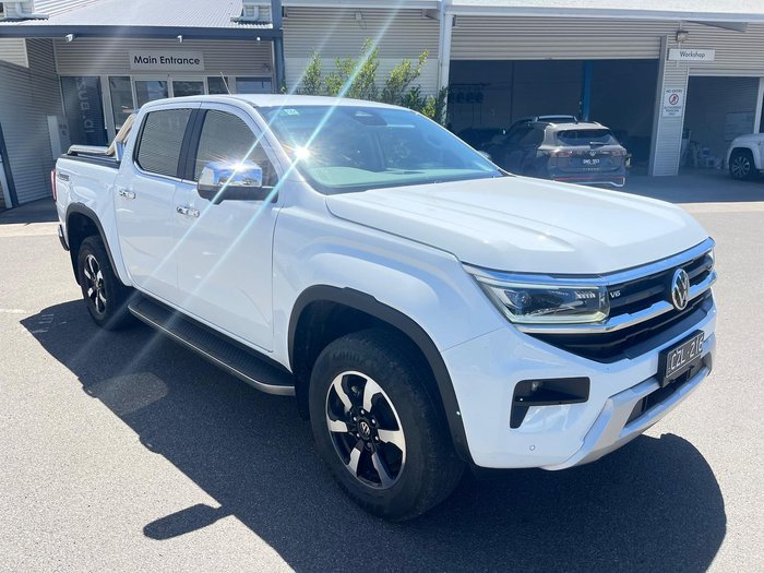 2024 Volkswagen Amarok TDI600 Style NF MY24 4X4 Constant Clear White