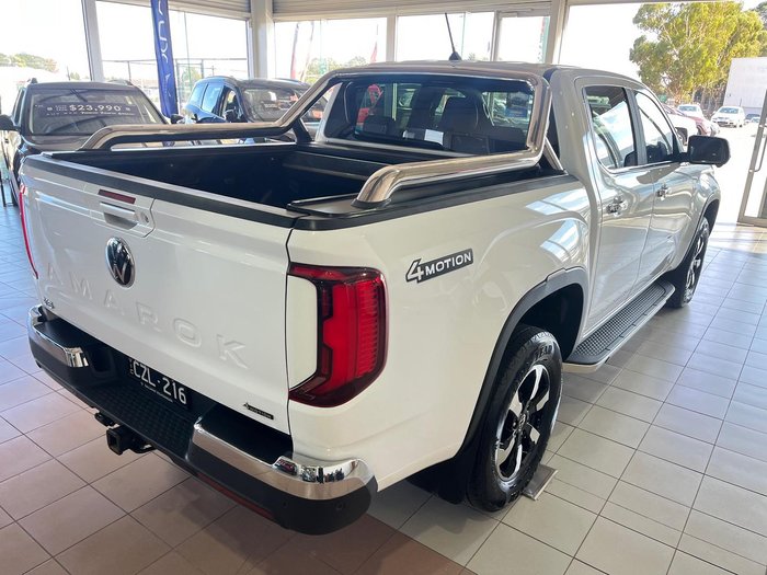 2024 Volkswagen Amarok TDI600 Style NF MY24 4X4 Constant Clear White