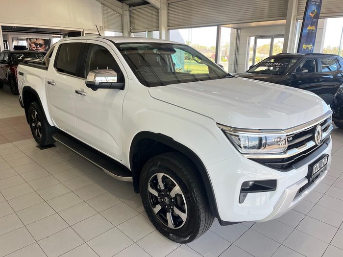 2024 Volkswagen Amarok TDI600 Style NF MY24 4X4 Constant Clear White