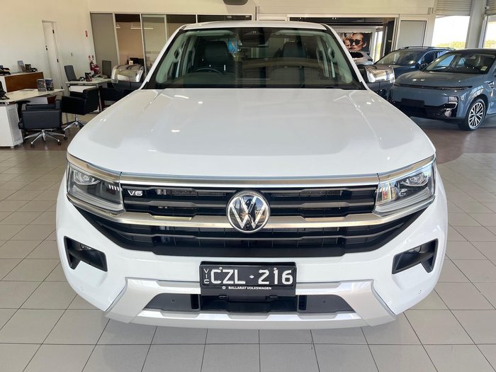 2024 Volkswagen Amarok TDI600 Style NF MY24 4X4 Constant Clear White
