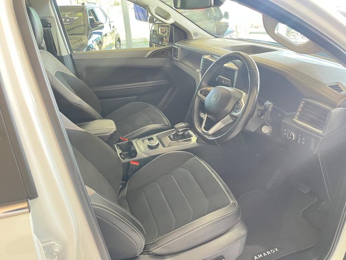 2024 Volkswagen Amarok TDI600 Style NF MY24 4X4 Constant Clear White