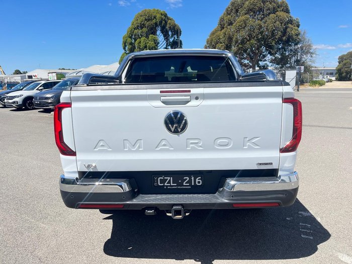 2024 Volkswagen Amarok TDI600 Style NF MY24 4X4 Constant Clear White