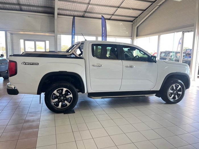 2024 Volkswagen Amarok TDI600 Style NF MY24 4X4 Constant Clear White