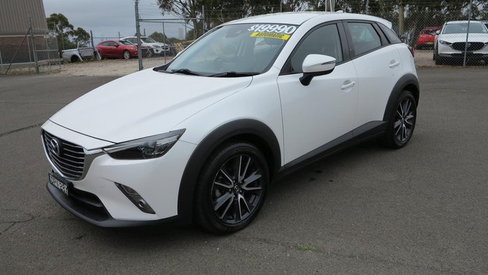 2017 Mazda CX-3 sTouring DK Snowflake White Pearl