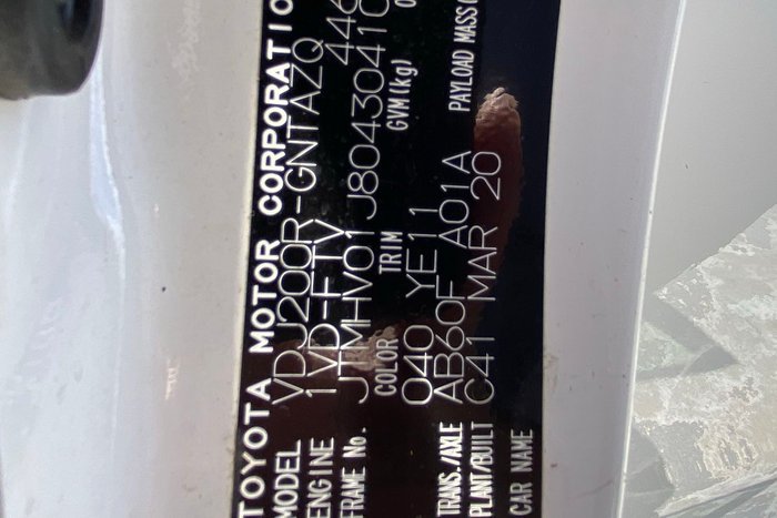 2020 Toyota Landcruiser GXL