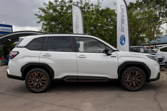 2025 Subaru Forester Hybrid Sport S6 MY26 AWD Crystal White