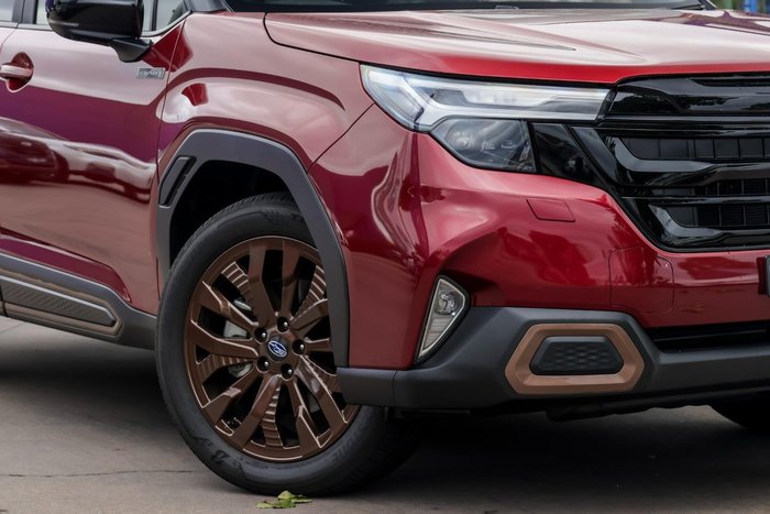 2025 Subaru Forester Hybrid Sport S6 MY26 AWD Crimson Red