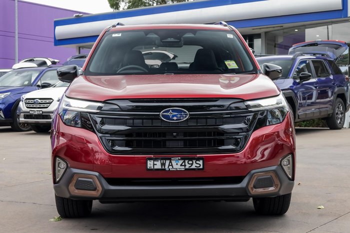 2025 Subaru Forester Hybrid Sport S6 MY26 AWD Crimson Red