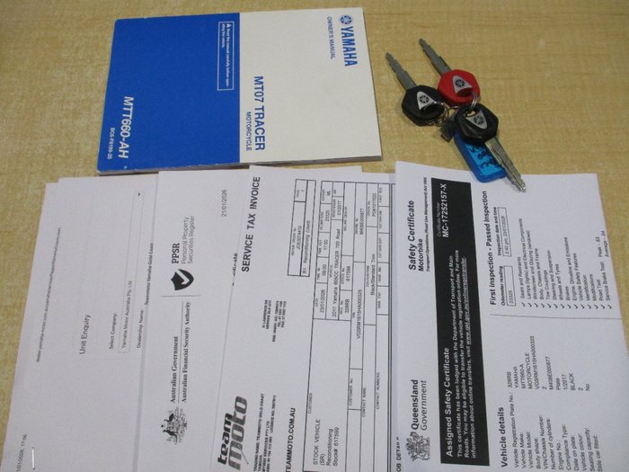 2017 Yamaha TRACER 700 Black