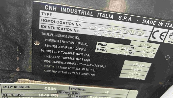 2023 New Holland T4.105N Cab BLUE