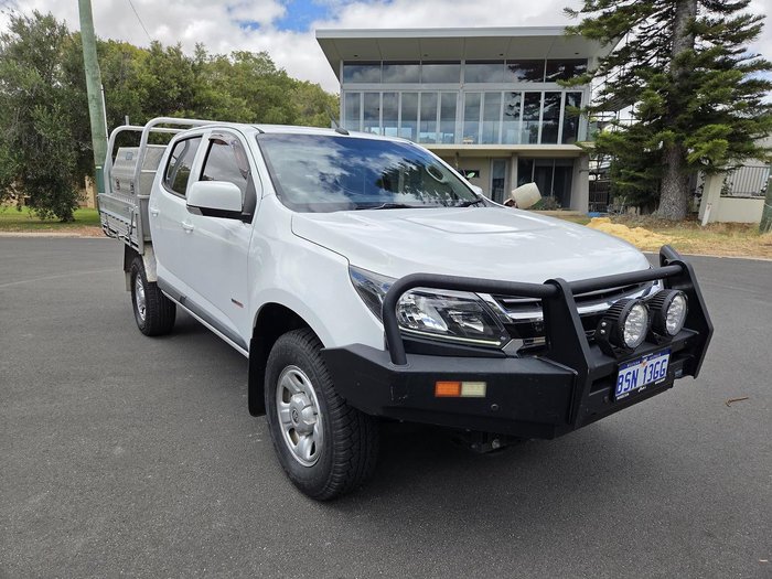 2019 Holden Colorado LS RG MY19 4X4 Dual Range Summit White