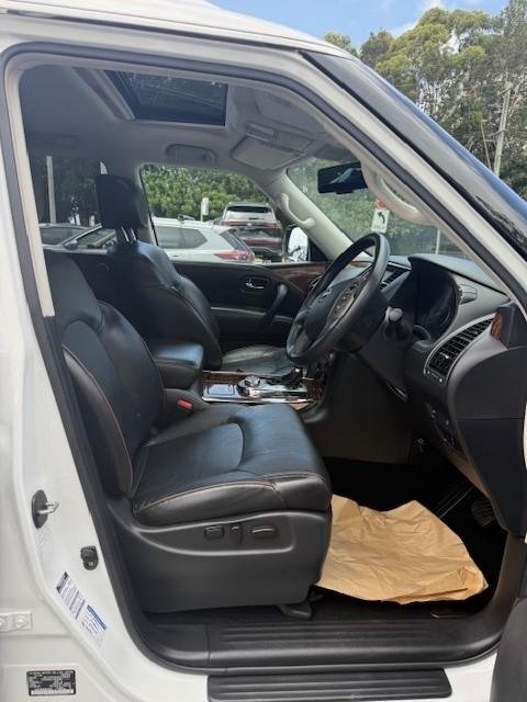 2022 Nissan Patrol Ti-L Y62 MY22 4X4 Dual Range Moonstone White