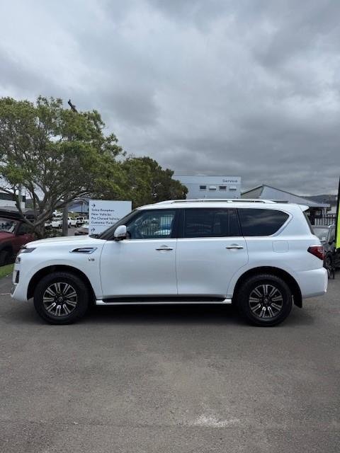 2022 Nissan Patrol Ti-L Y62 MY22 4X4 Dual Range Moonstone White