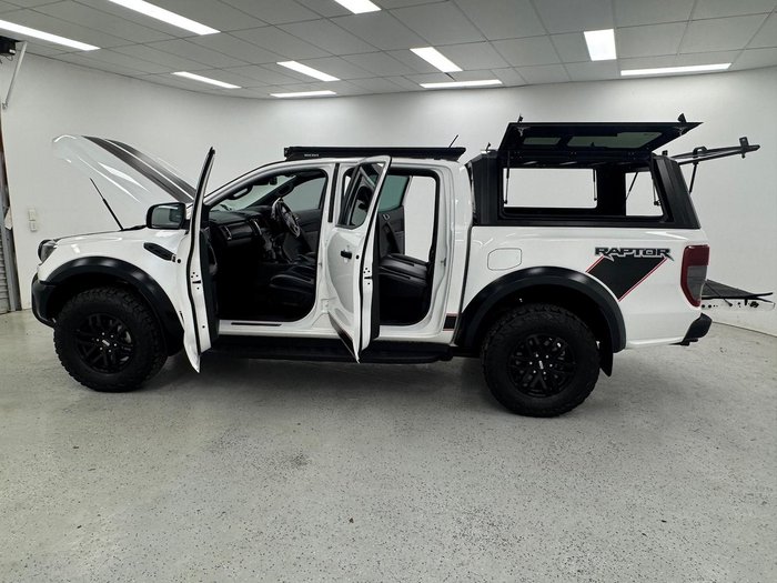 2022 Ford Ranger Raptor X PX MkIII MY21.75 4X4 Dual Range Arctic White