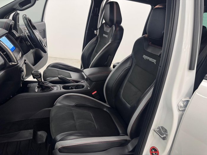 2022 Ford Ranger Raptor X PX MkIII MY21.75 4X4 Dual Range Arctic White