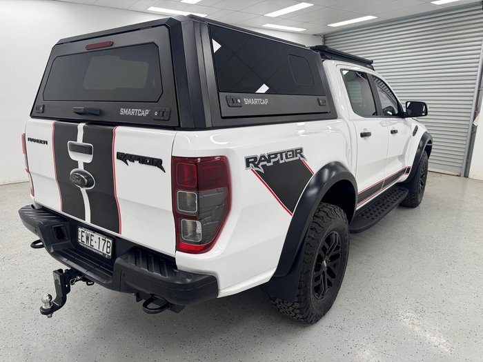 2022 Ford Ranger Raptor X PX MkIII MY21.75 4X4 Dual Range Arctic White