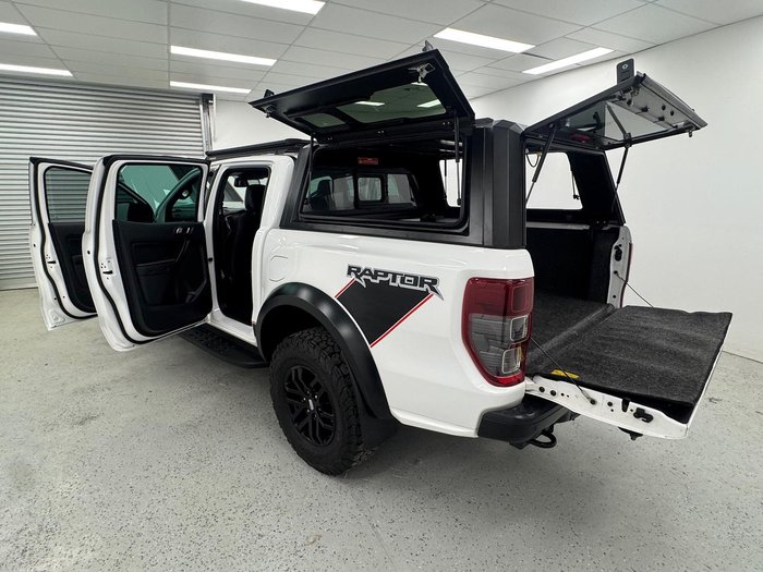 2022 Ford Ranger Raptor X PX MkIII MY21.75 4X4 Dual Range Arctic White