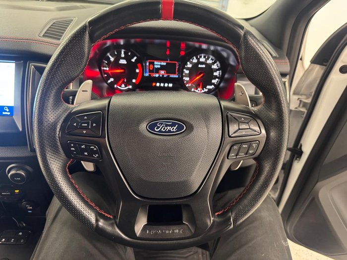 2022 Ford Ranger Raptor X PX MkIII MY21.75 4X4 Dual Range Arctic White