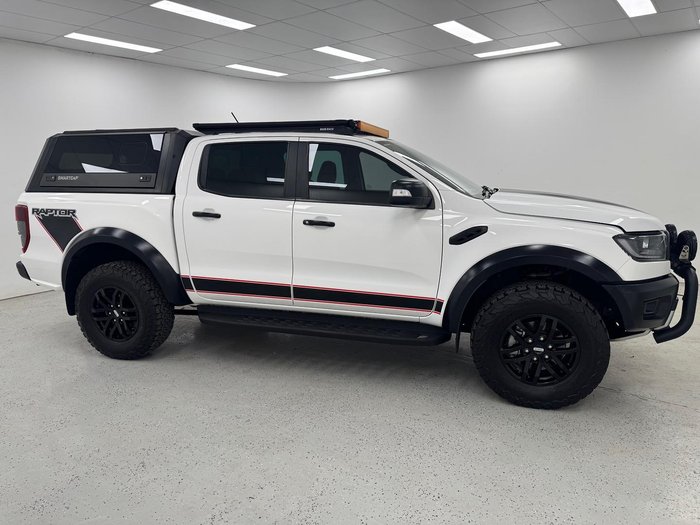 2022 Ford Ranger Raptor X PX MkIII MY21.75 4X4 Dual Range Arctic White