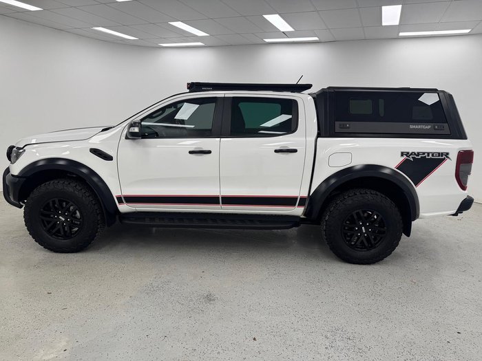 2022 Ford Ranger Raptor X PX MkIII MY21.75 4X4 Dual Range Arctic White