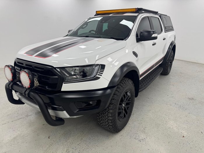2022 Ford Ranger Raptor X PX MkIII MY21.75 4X4 Dual Range Arctic White