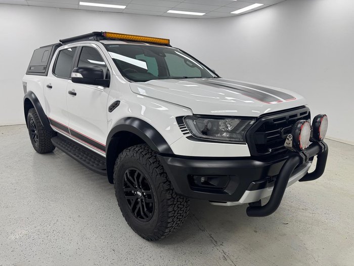 2022 Ford Ranger Raptor X PX MkIII MY21.75 4X4 Dual Range Arctic White
